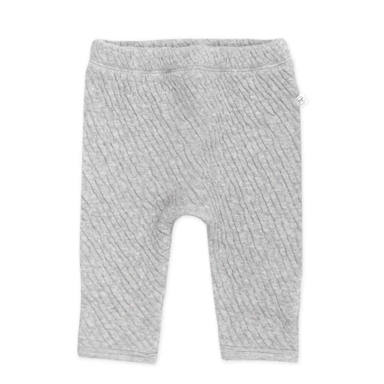 Organic Cotton Matelassé Harem Pant