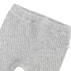 Organic Cotton Matelassé Harem Pant