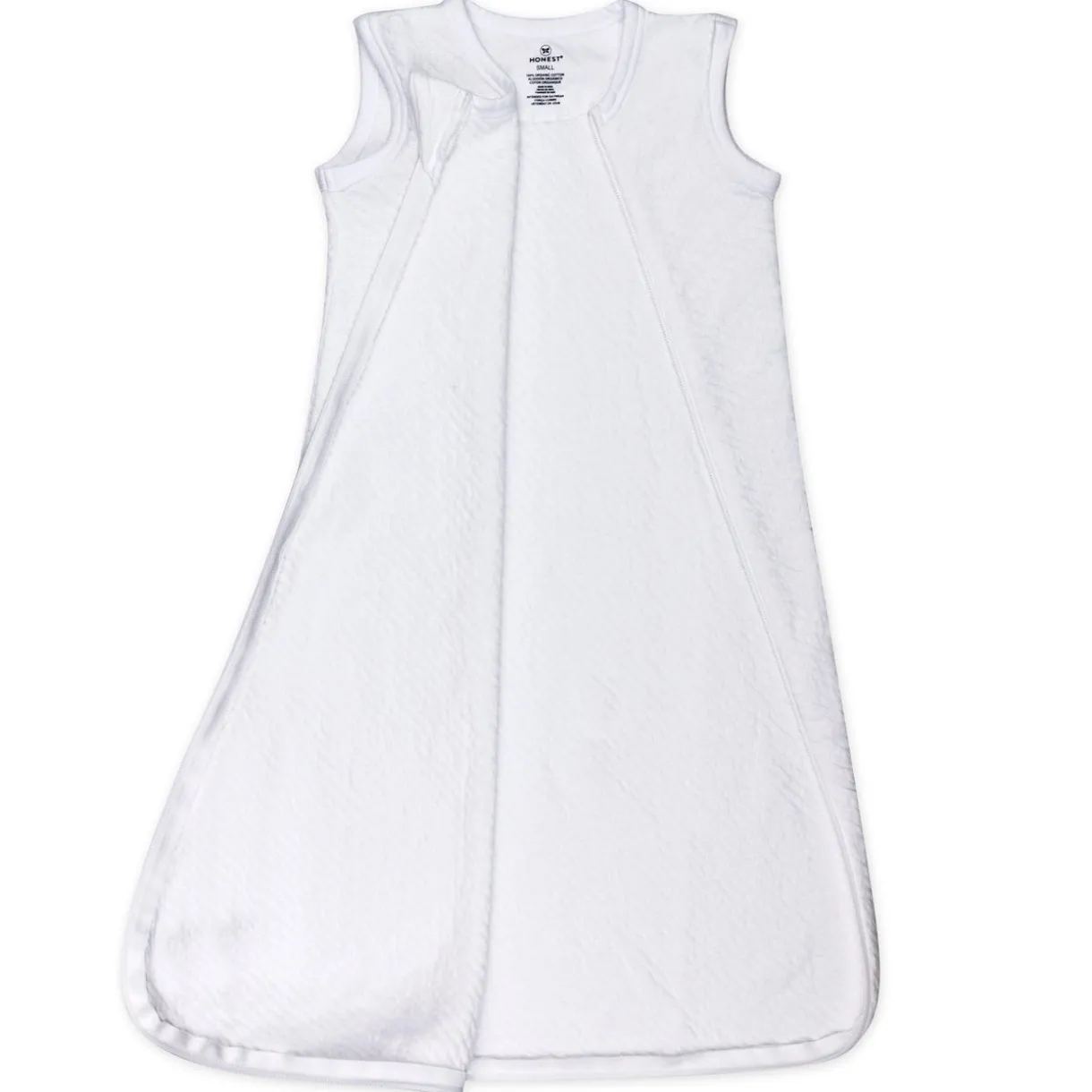 Organic Cotton Matelassé Medium Weight Wearable Blanket