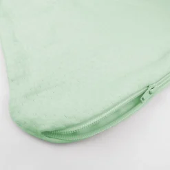 Organic Cotton Matelassé Medium Weight Wearable Blanket