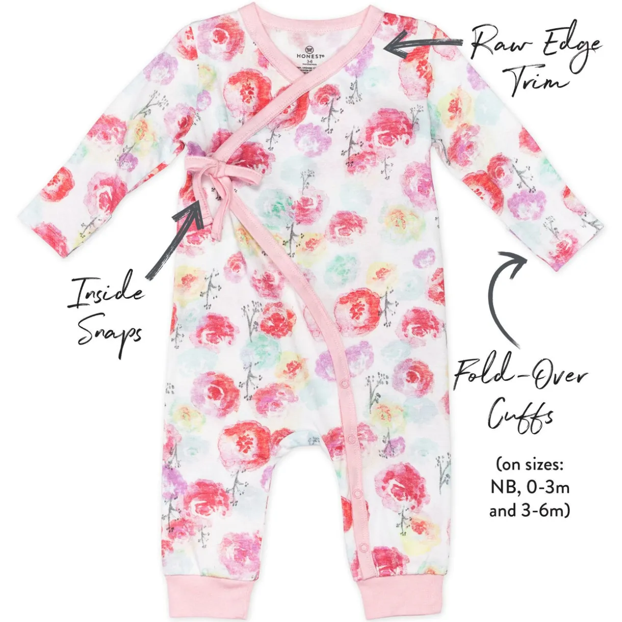 Organic Cotton One-Piece Jumpsuit Coverall