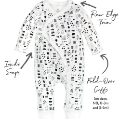 Organic Cotton One-Piece Jumpsuit Coverall