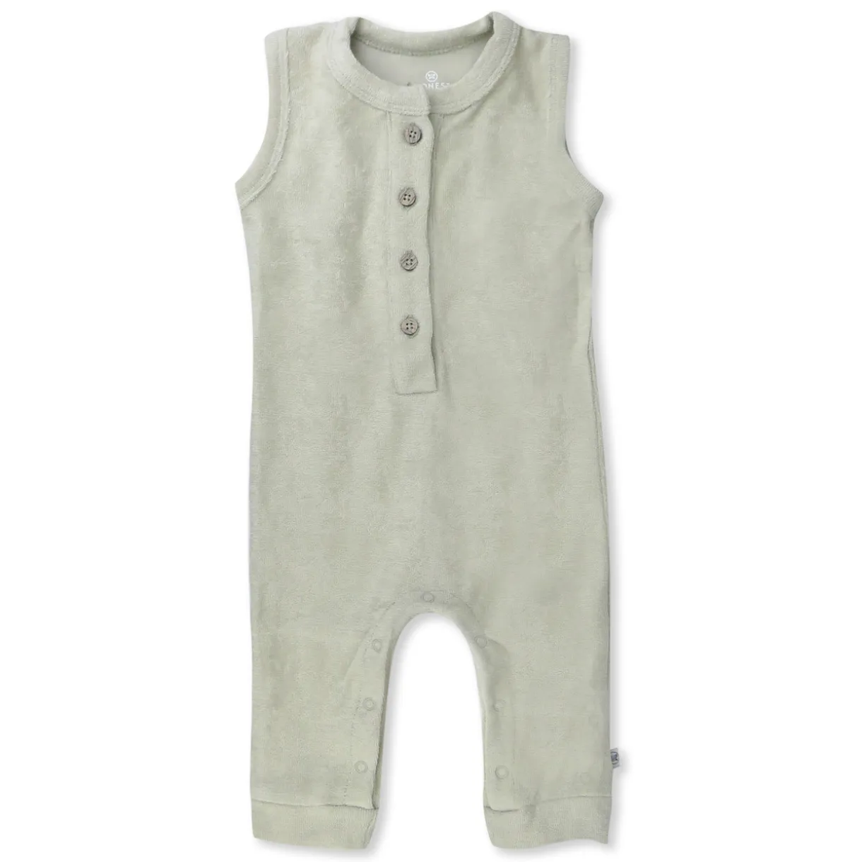 Organic Cotton One-Piece Jumpsuit Coverall