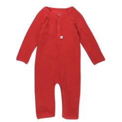 Organic Cotton One-Piece Jumpsuit Coverall