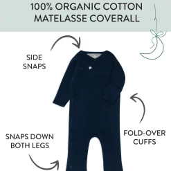 Organic Cotton One-Piece Jumpsuit Coverall