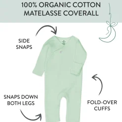 Organic Cotton One-Piece Jumpsuit Coverall