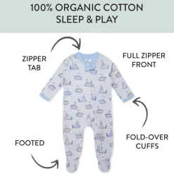 Organic Cotton Sleep & Plays