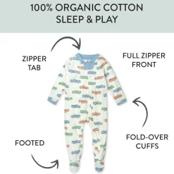 Organic Cotton Sleep & Plays