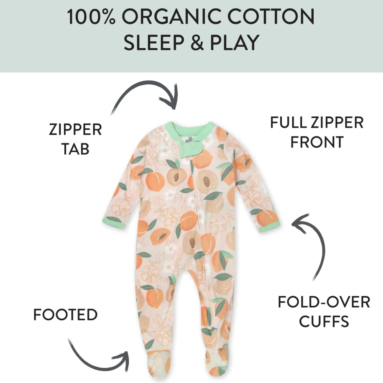 Organic Cotton Sleep & Plays