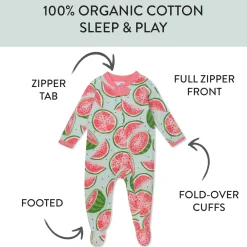 Organic Cotton Sleep & Plays