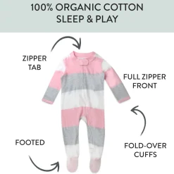 Organic Cotton Sleep & Plays