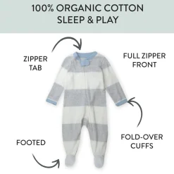 Organic Cotton Sleep & Plays