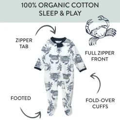 Organic Cotton Sleep & Plays