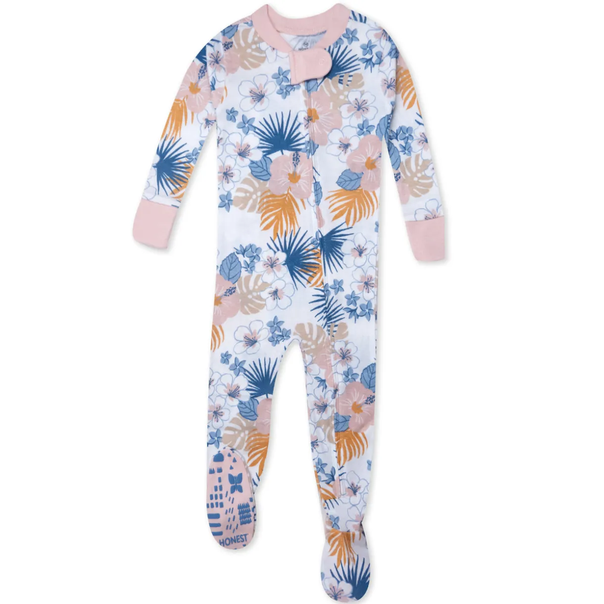Organic Cotton Snug-Fit Footed Pajamas