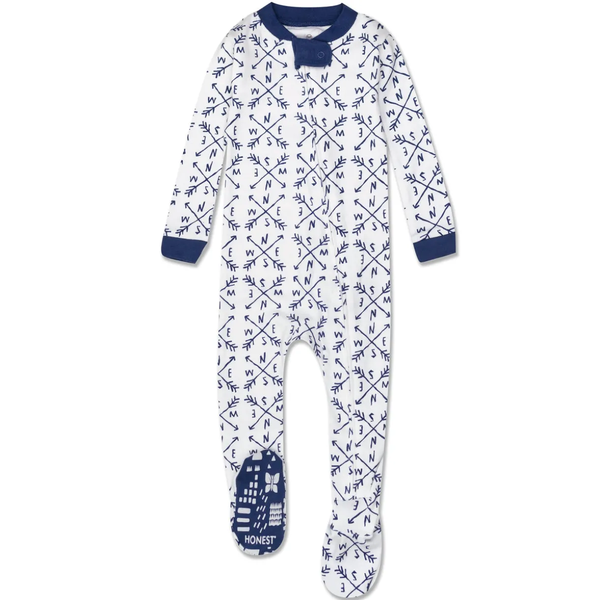 Organic Cotton Snug-Fit Footed Pajama