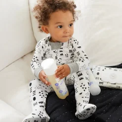 Organic Cotton Snug-Fit Footed Pajamas