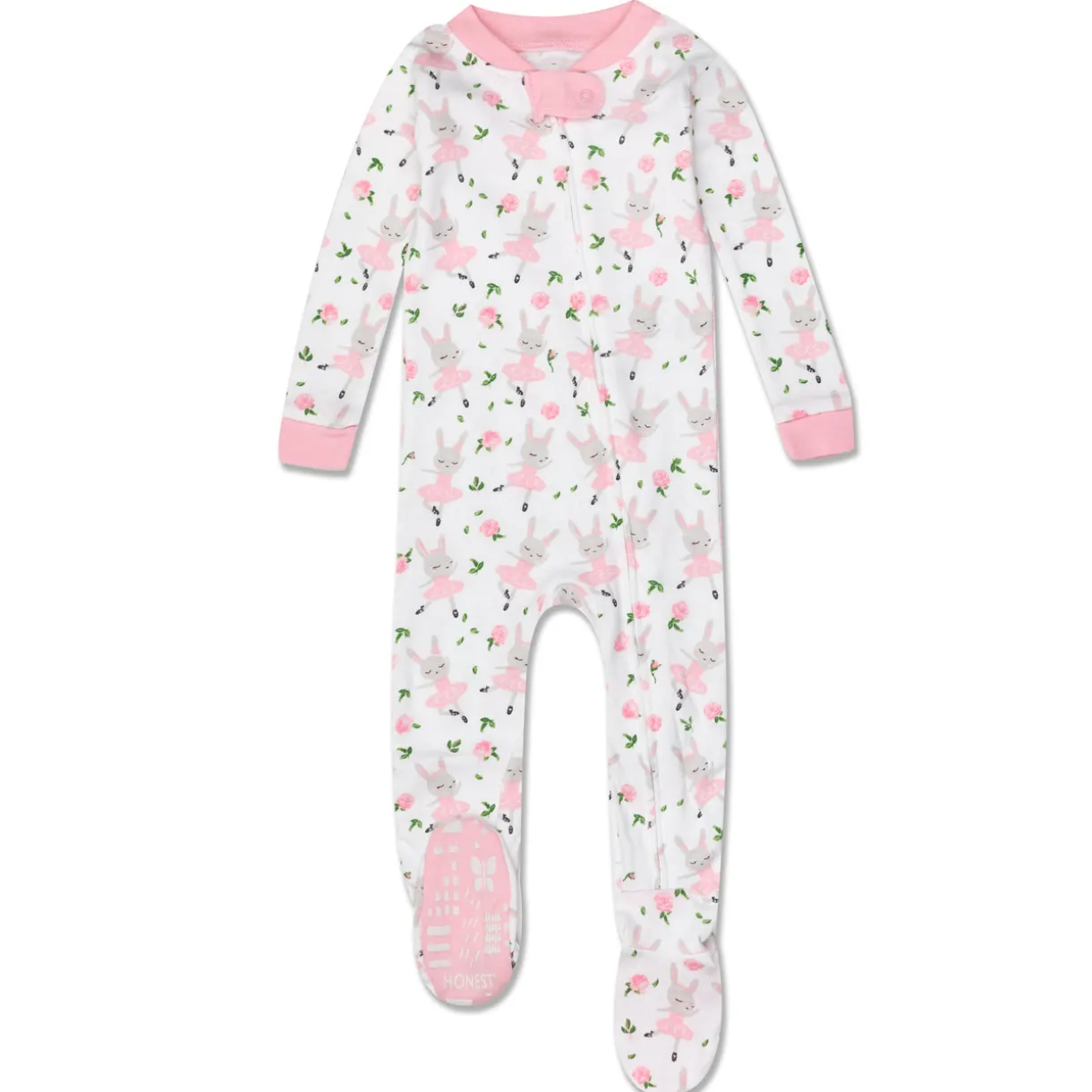 Organic Cotton Snug-Fit Footed Pajamas