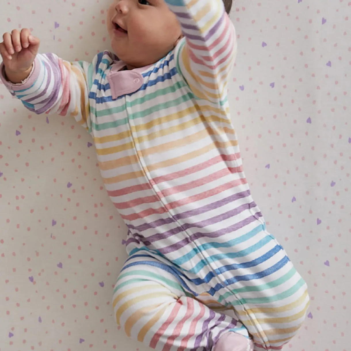 Organic Cotton Snug-Fit Footed Pajamas