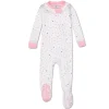 Organic Cotton Snug-Fit Footed Pajamas