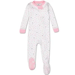 Organic Cotton Snug-Fit Footed Pajamas
