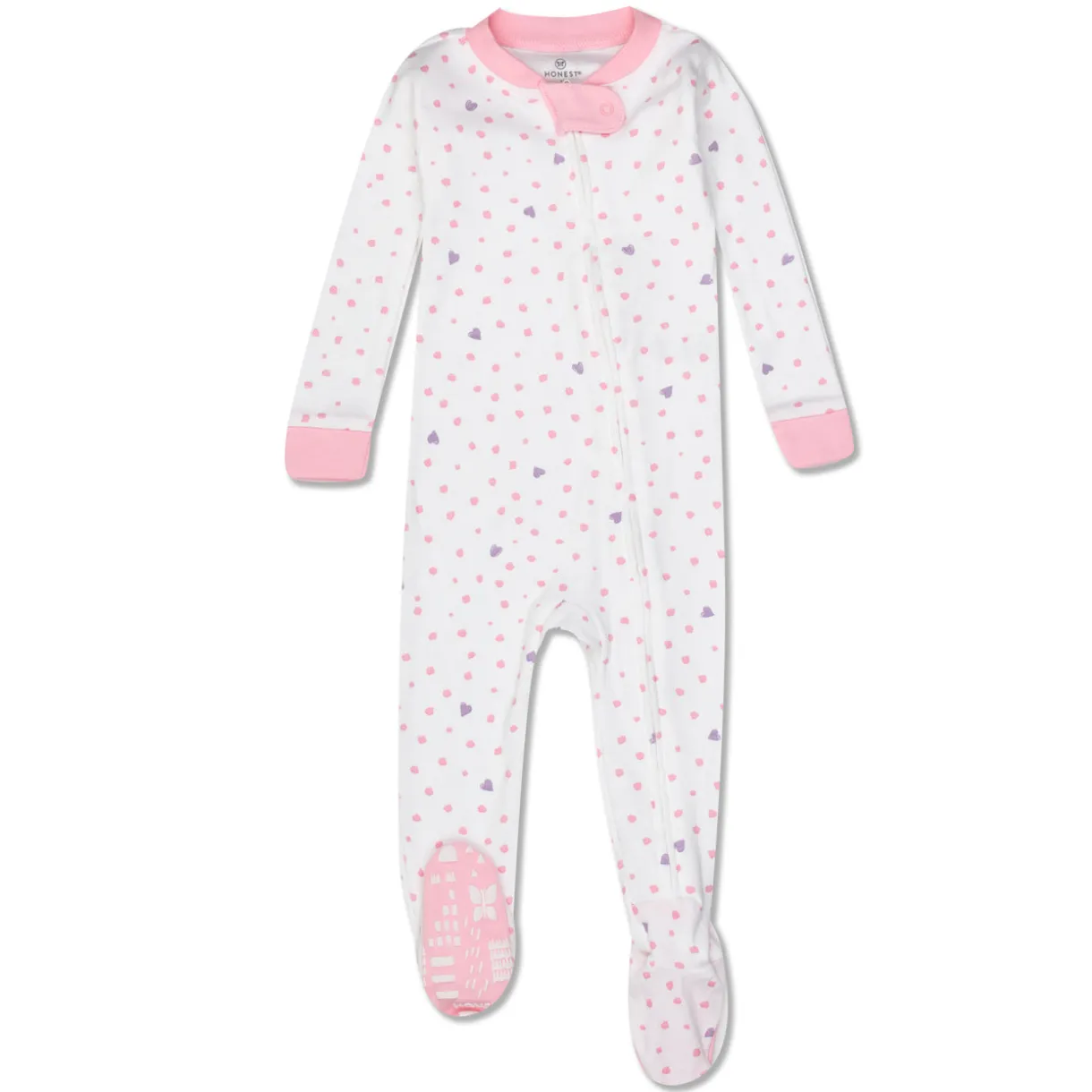 Organic Cotton Snug-Fit Footed Pajamas