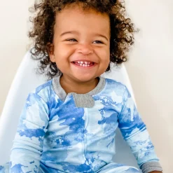 Organic Cotton Snug-Fit Footed Pajamas