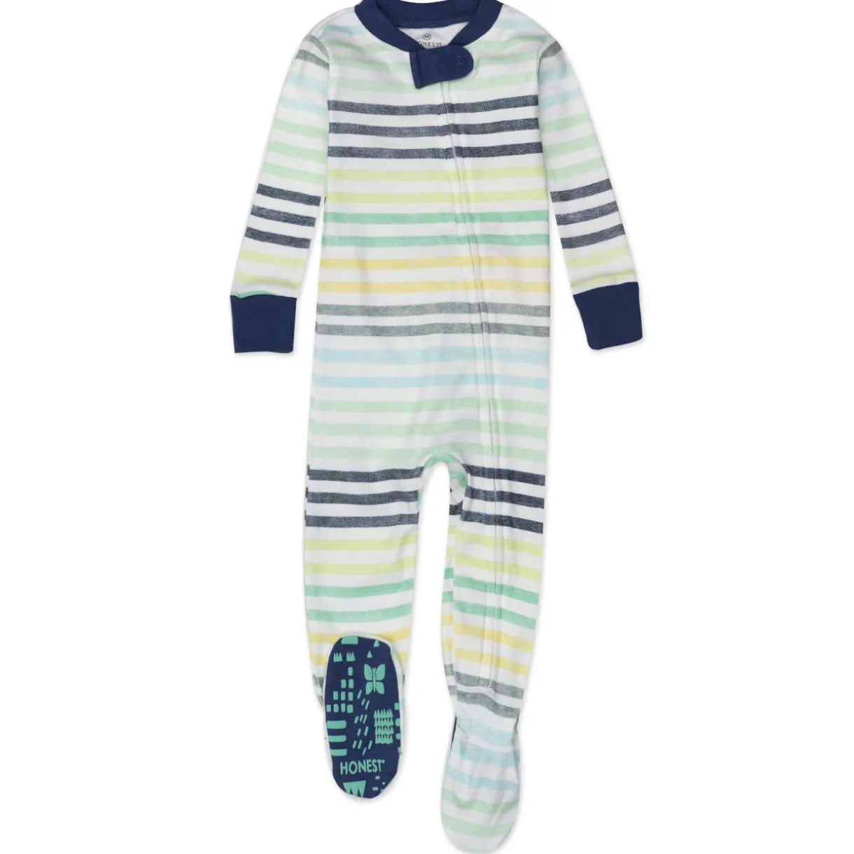 Organic Cotton Snug-Fit Footed Pajamas