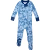 Organic Cotton Snug-Fit Footed Pajamas