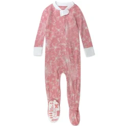 Organic Cotton Snug-Fit Footed Pajamas