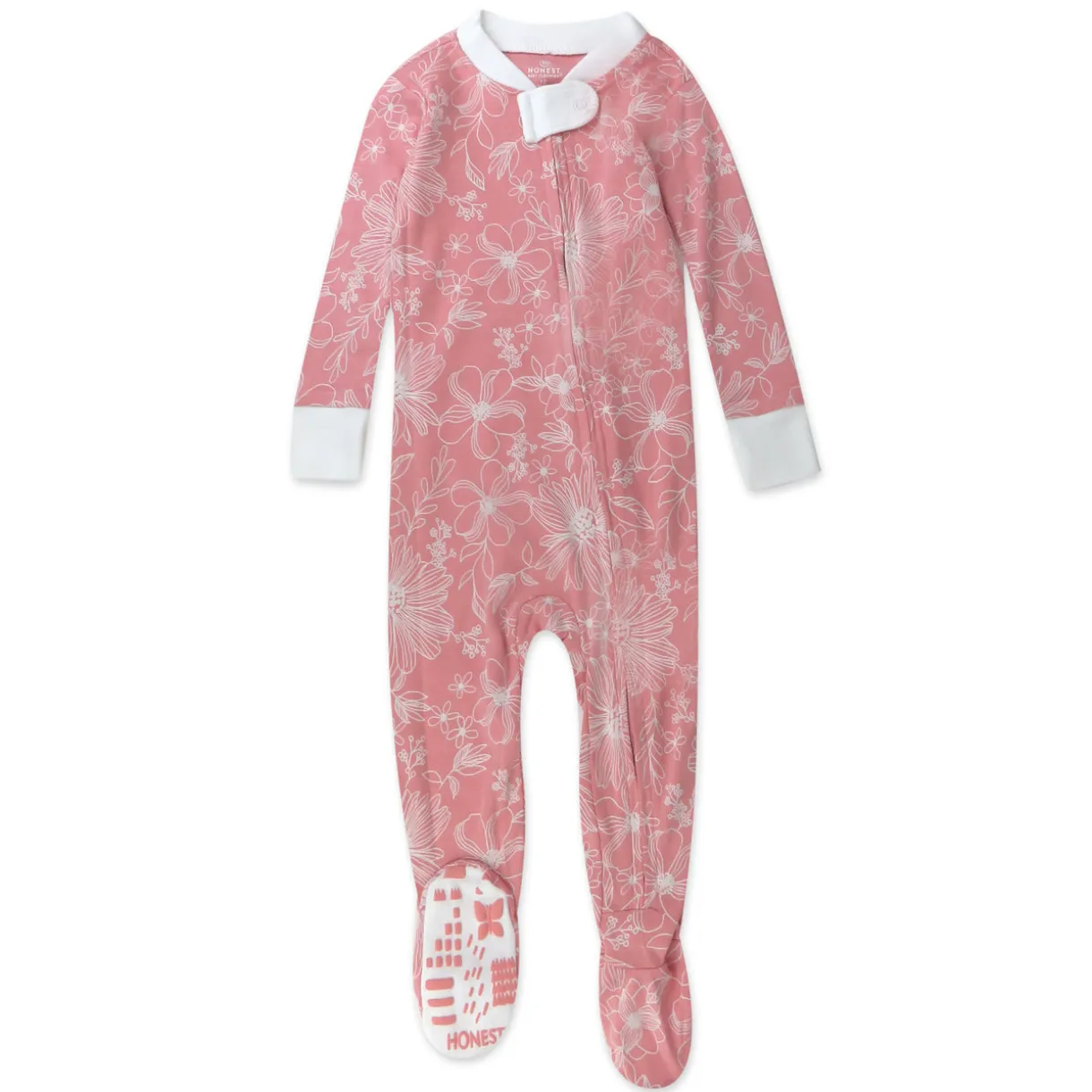 Organic Cotton Snug-Fit Footed Pajamas