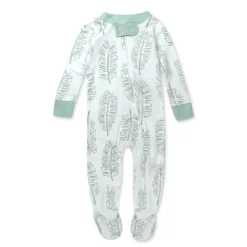 Organic Cotton Snug-Fit Footed Pajamas