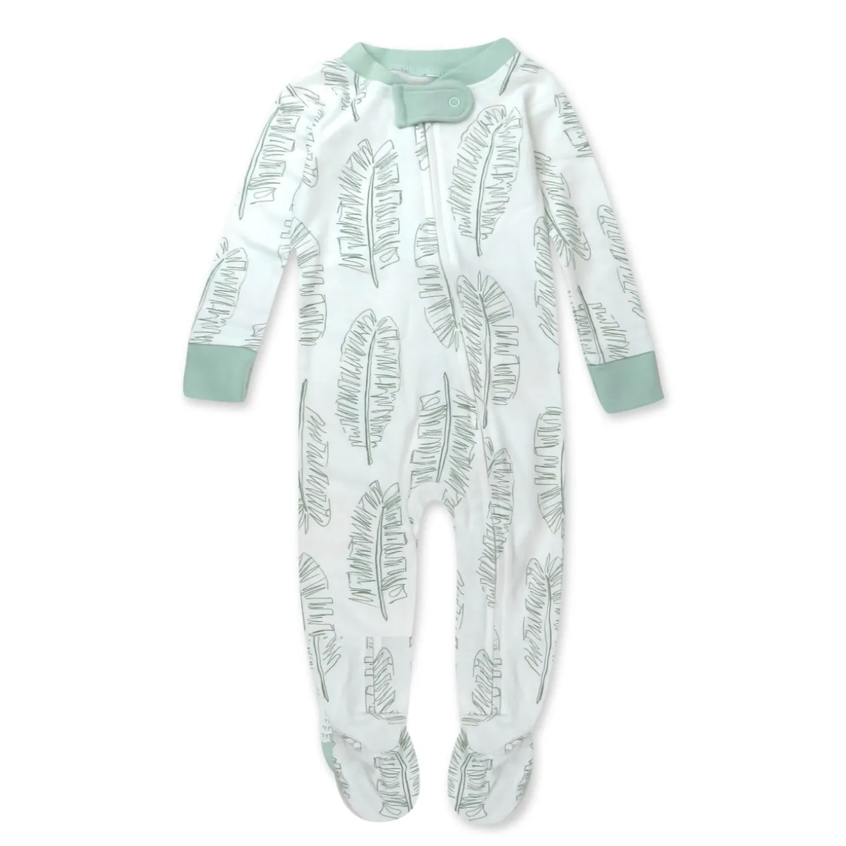 Organic Cotton Snug-Fit Footed Pajamas