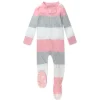 Organic Cotton Snug-Fit Footed Pajamas