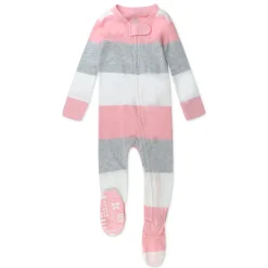 Organic Cotton Snug-Fit Footed Pajamas