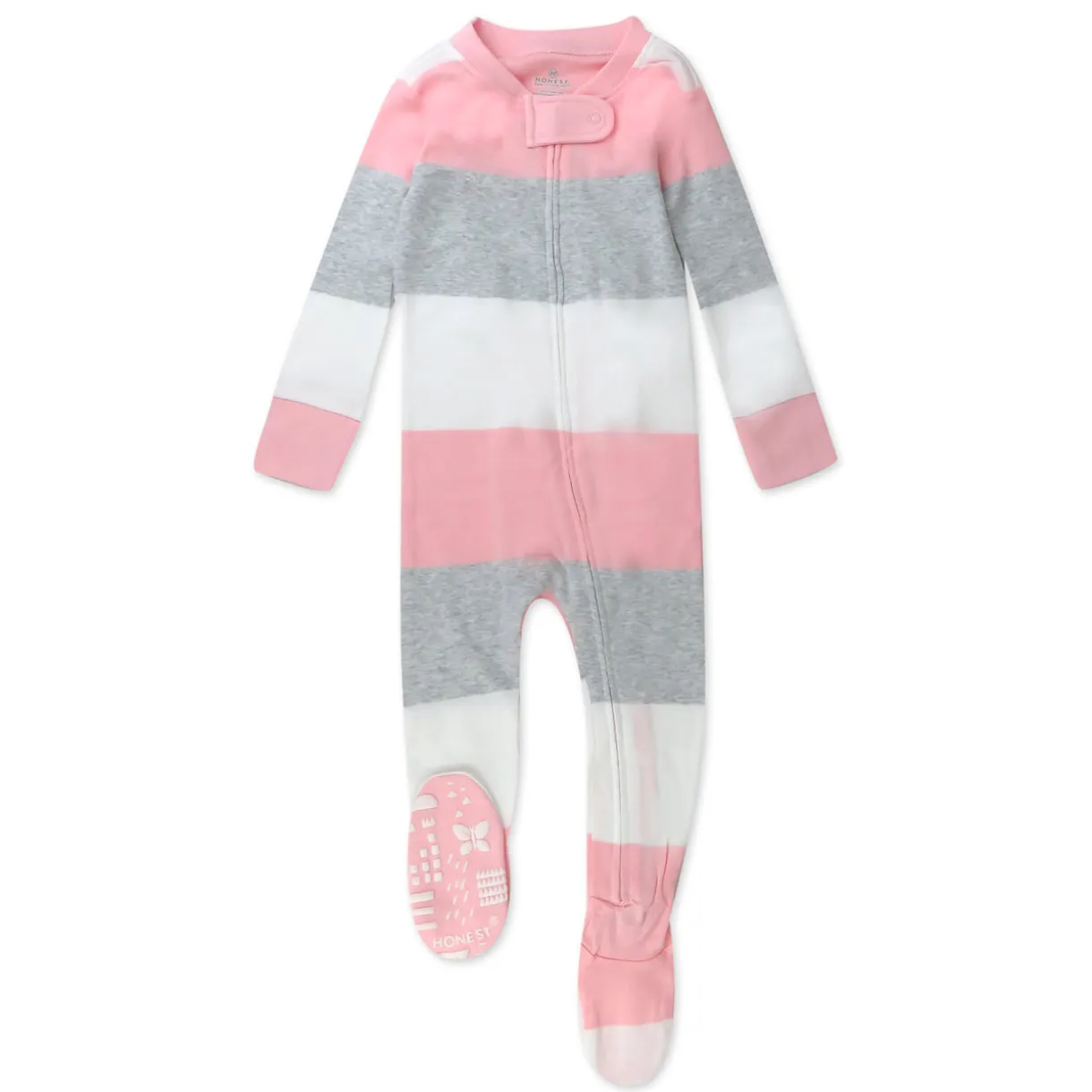 Organic Cotton Snug-Fit Footed Pajamas