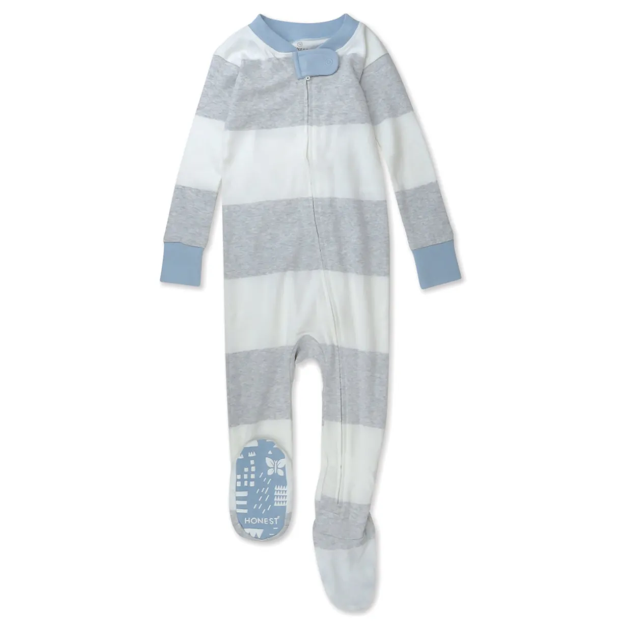 Organic Cotton Snug-Fit Footed Pajamas