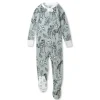 Organic Cotton Snug-Fit Footed Pajamas