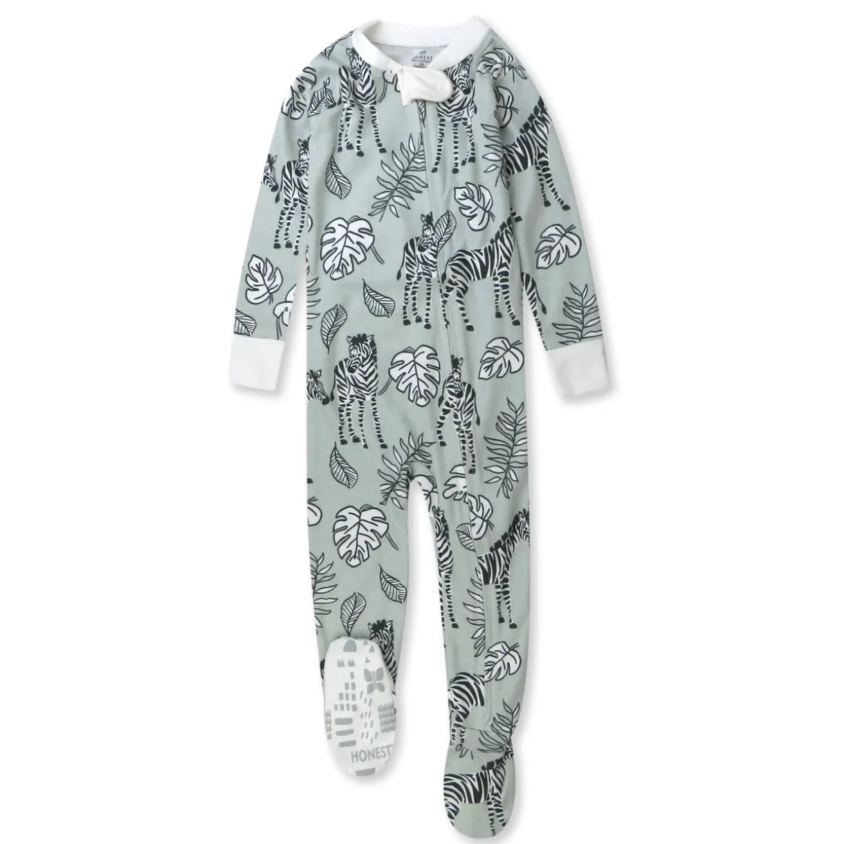 Organic Cotton Snug-Fit Footed Pajamas