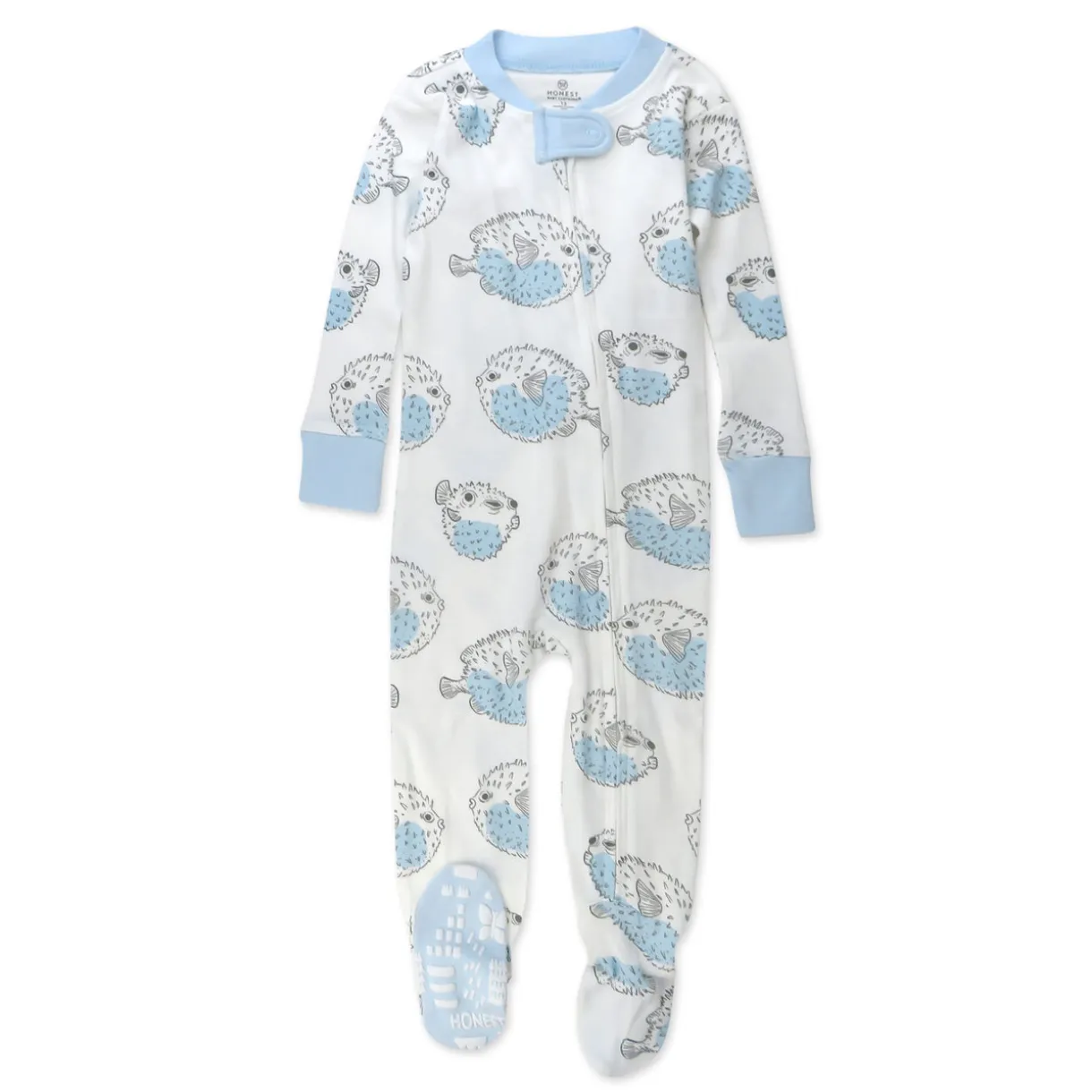 Organic Cotton Snug-Fit Footed Pajamas