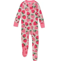 Organic Cotton Snug-Fit Footed Pajamas