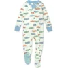 Organic Cotton Snug-Fit Footed Pajamas