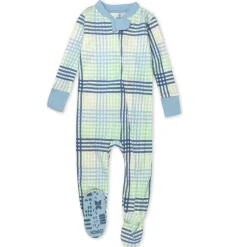 Organic Cotton Snug-Fit Footed Pajamas