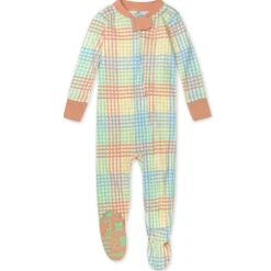 Organic Cotton Snug-Fit Footed Pajamas