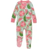 Organic Cotton Snug-Fit Footed Pajamas