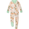 Organic Cotton Snug-Fit Footed Pajamas