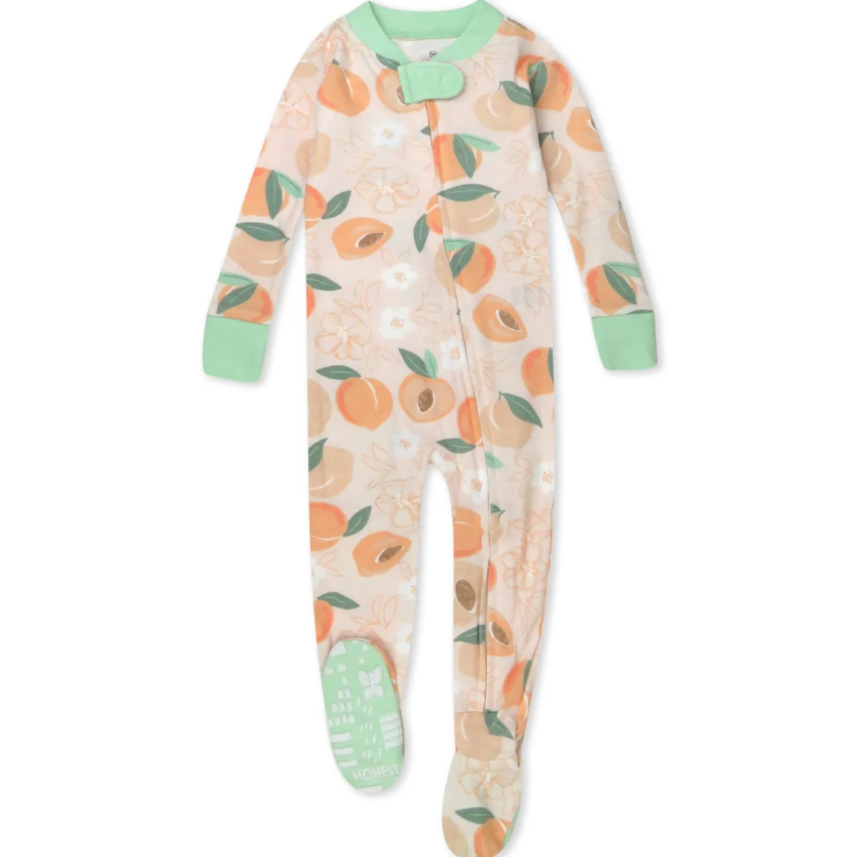 Organic Cotton Snug-Fit Footed Pajamas