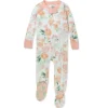 Organic Cotton Snug-Fit Footed Pajamas