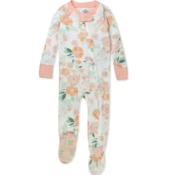 Organic Cotton Snug-Fit Footed Pajamas