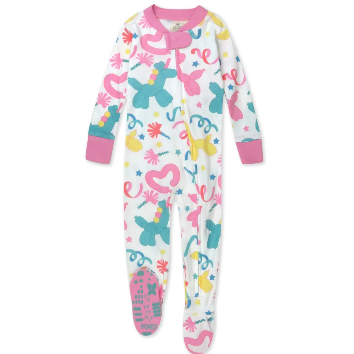 Organic Cotton Snug-Fit Footed Pajamas