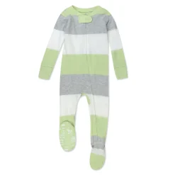 Organic Cotton Snug-Fit Footed Pajamas